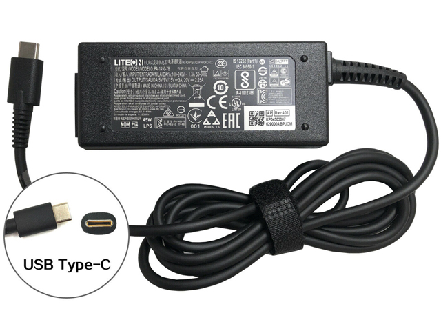 Acer Chromebook Spin 314 CP314-1H Power Supply Adapter Charger