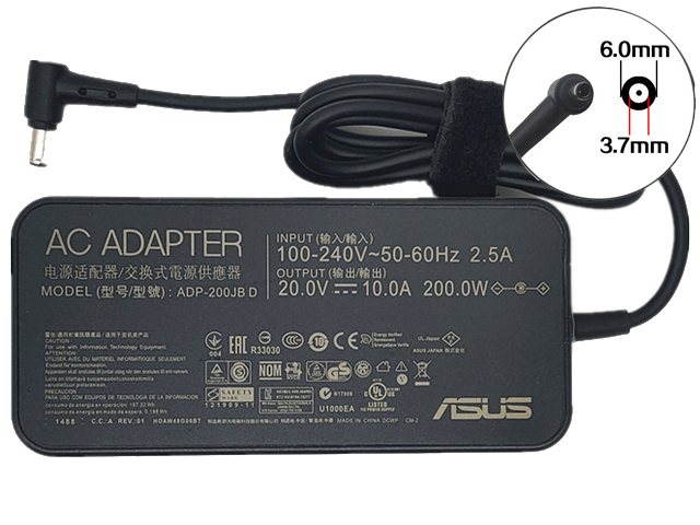 Asus TUF Gaming A15 FA506QR-HN035T Power Supply Adapter Charger