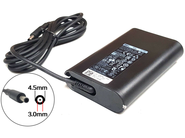 Slim Dell 19.5V 3.34A 65W Tip:4.5*3.0mm Power Supply Adapter Charger