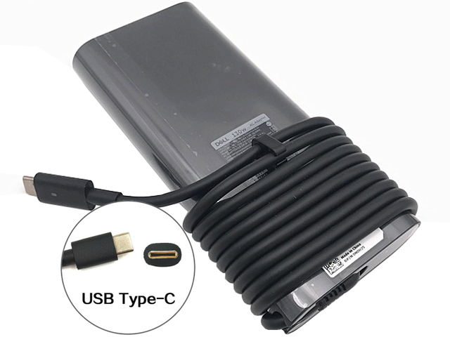 Dell 130W USB Type-C USB-C Power Supply Adapter Charger