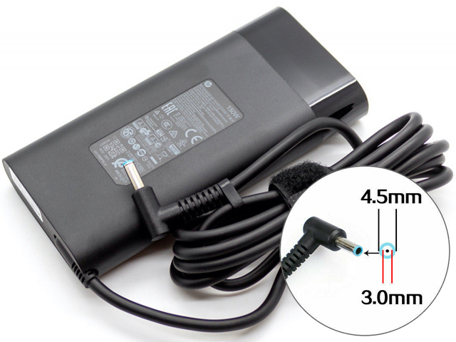 Slim HP 19.5V 7.7A 150W Tip:4.5*3.0mm Power Supply Adapter Charger