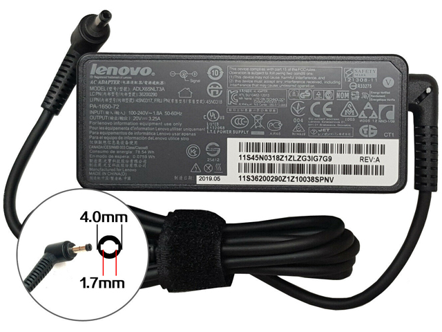 Lenovo IdeaPad 1 14IAU7 82QC Power Supply Adapter Charger