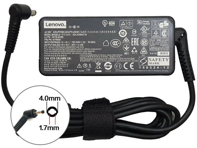 Lenovo 20V 2.25A 45W Tip:4.0*1.7mm Power Supply Adapter Charger
