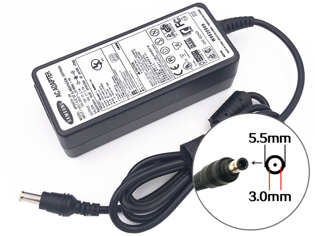 Samsung 19V 2.1A 40W Tip:5.5*3.0mm Power Supply Adapter Charger