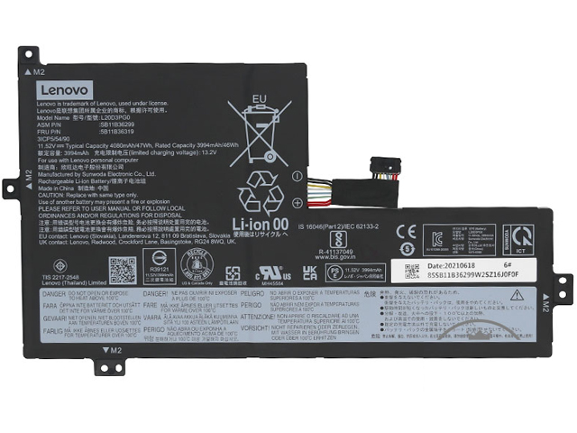 Lenovo IdeaPad Flex 3 CB 11IJL6 Laptop Battery